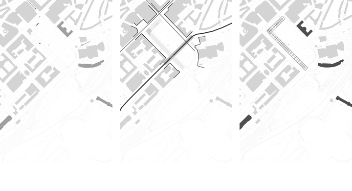 Städtebauliche Analysen + städtebauliche Reaktion
